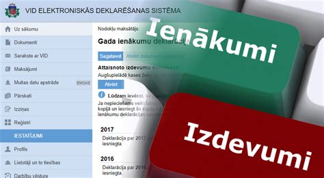 iesniegt deklarāciju elektroniski eds.